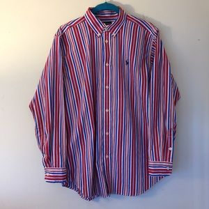 Ralph Lauren Barbershop Striped Button Down Shirt